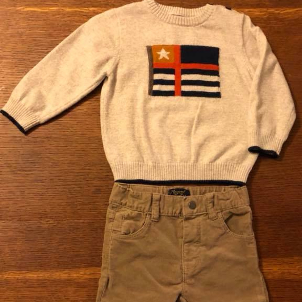 Fall/Winter Mayoral Baby Outfit